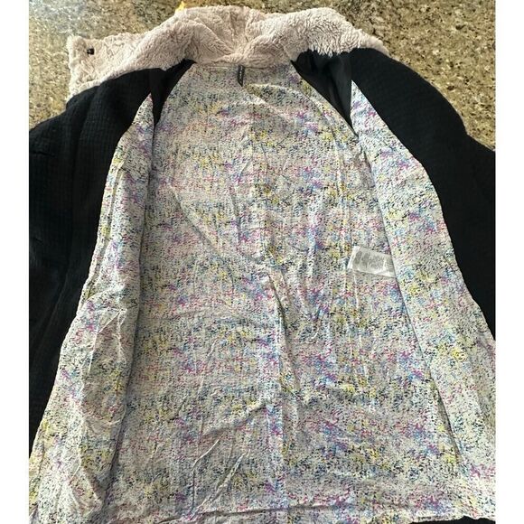 Mob Wife Old Money VINTAGE Women’s Size 40 Wool Blend Faux Fur Mid Length Jacket - Picture 6 of 16